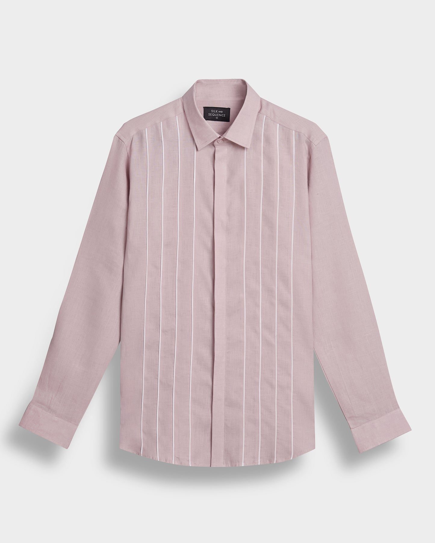 Striped Piping Shirt.