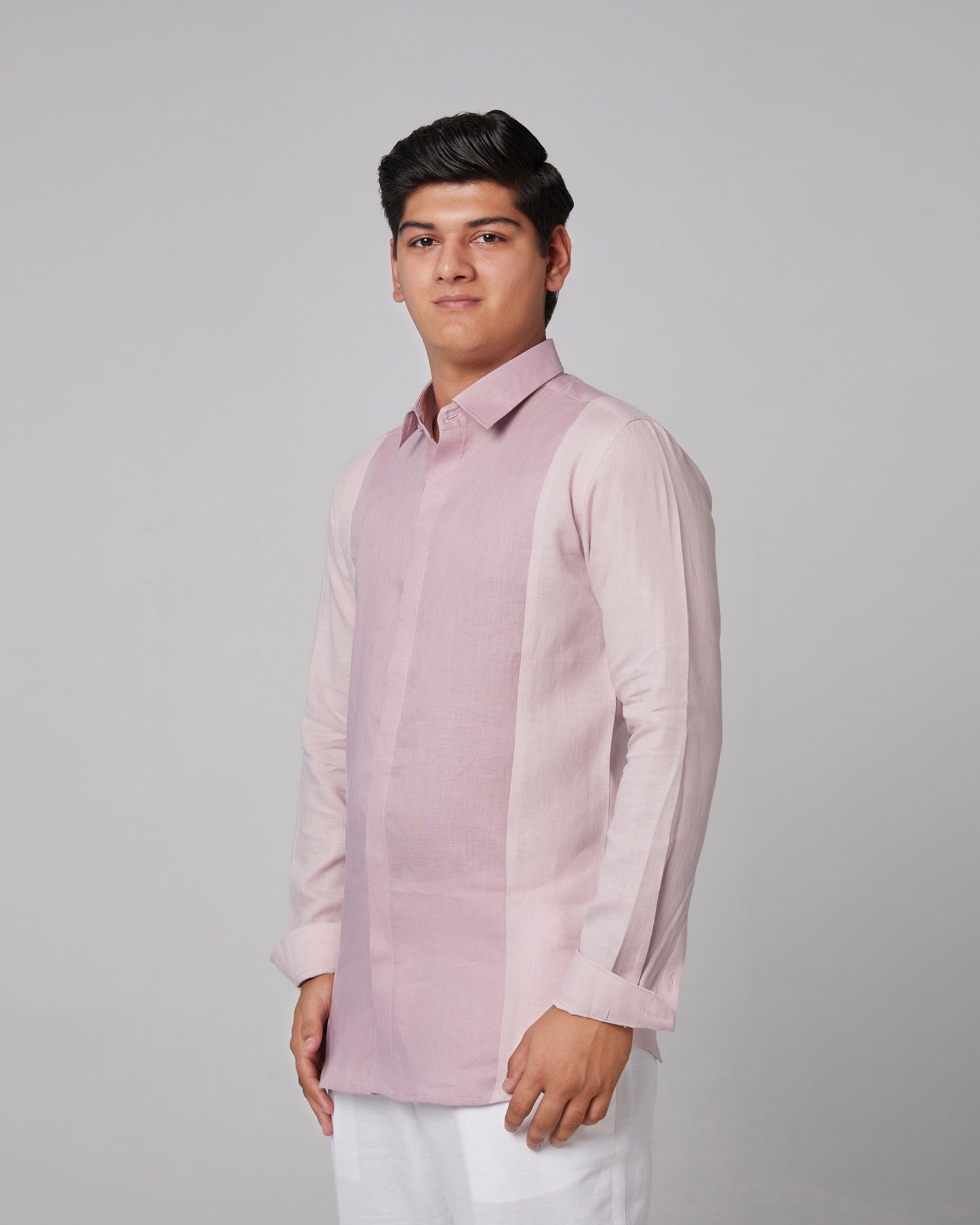 Colour Block Shirt.