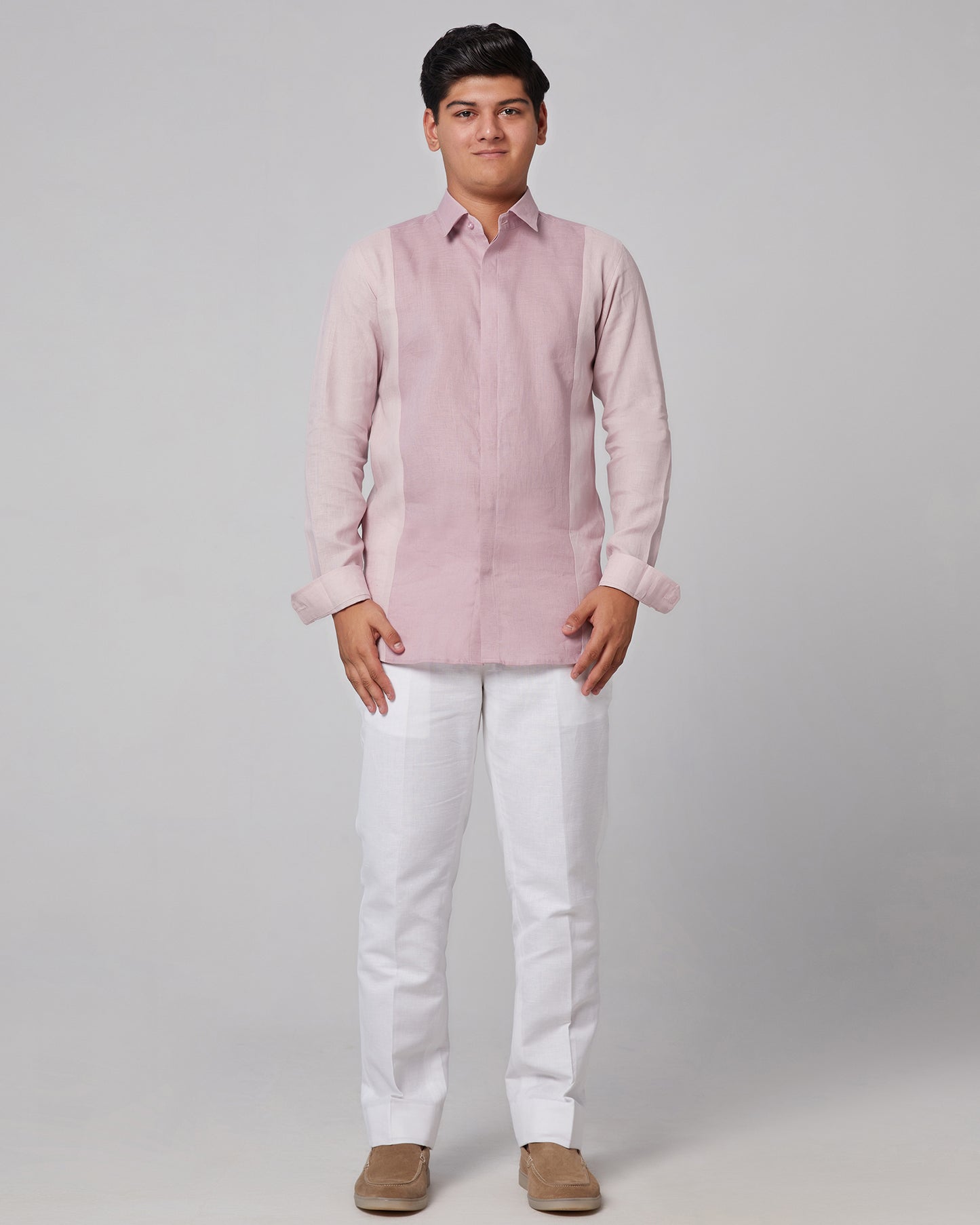 Colour Block Shirt.