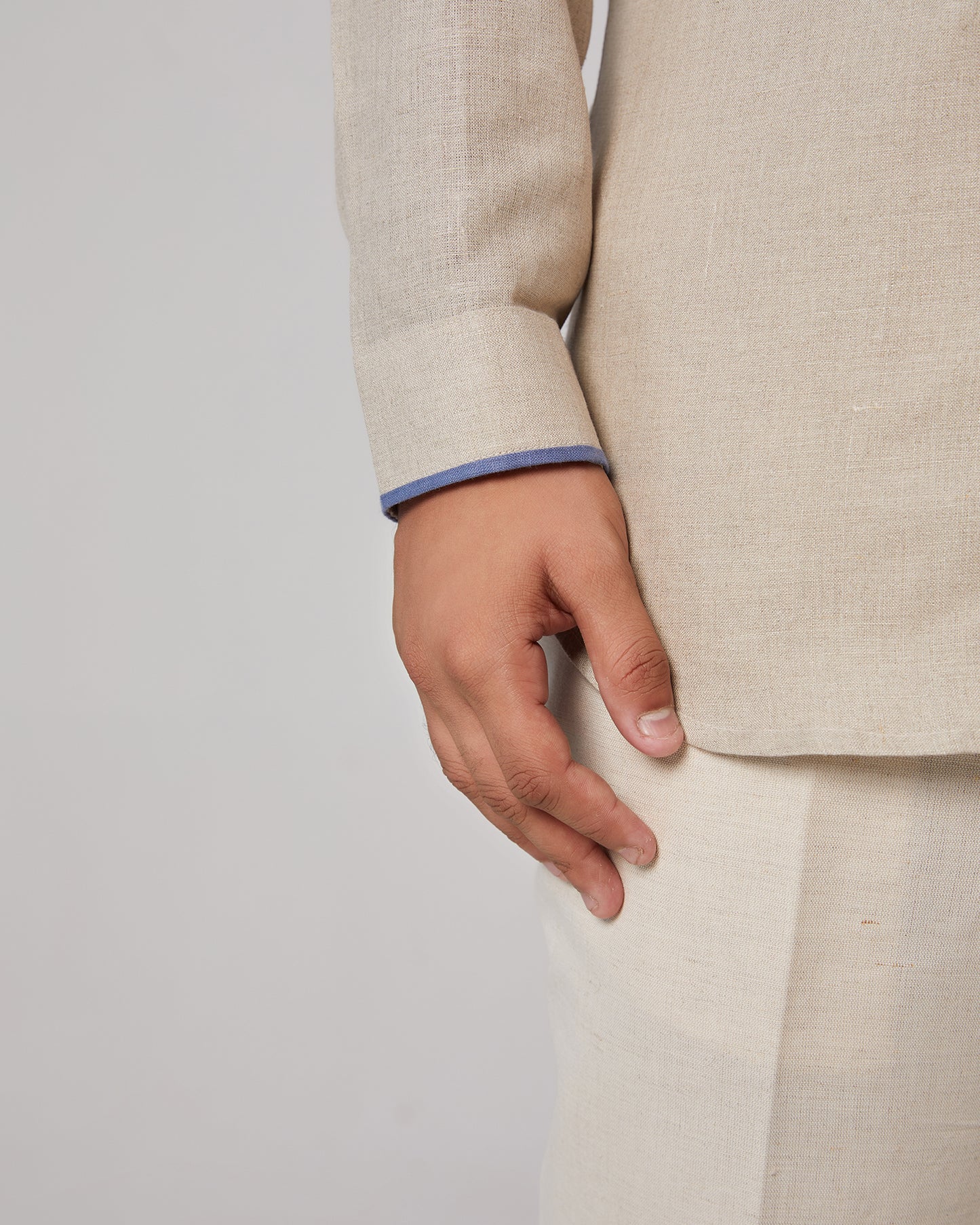 Minimal Contrast Shirt.