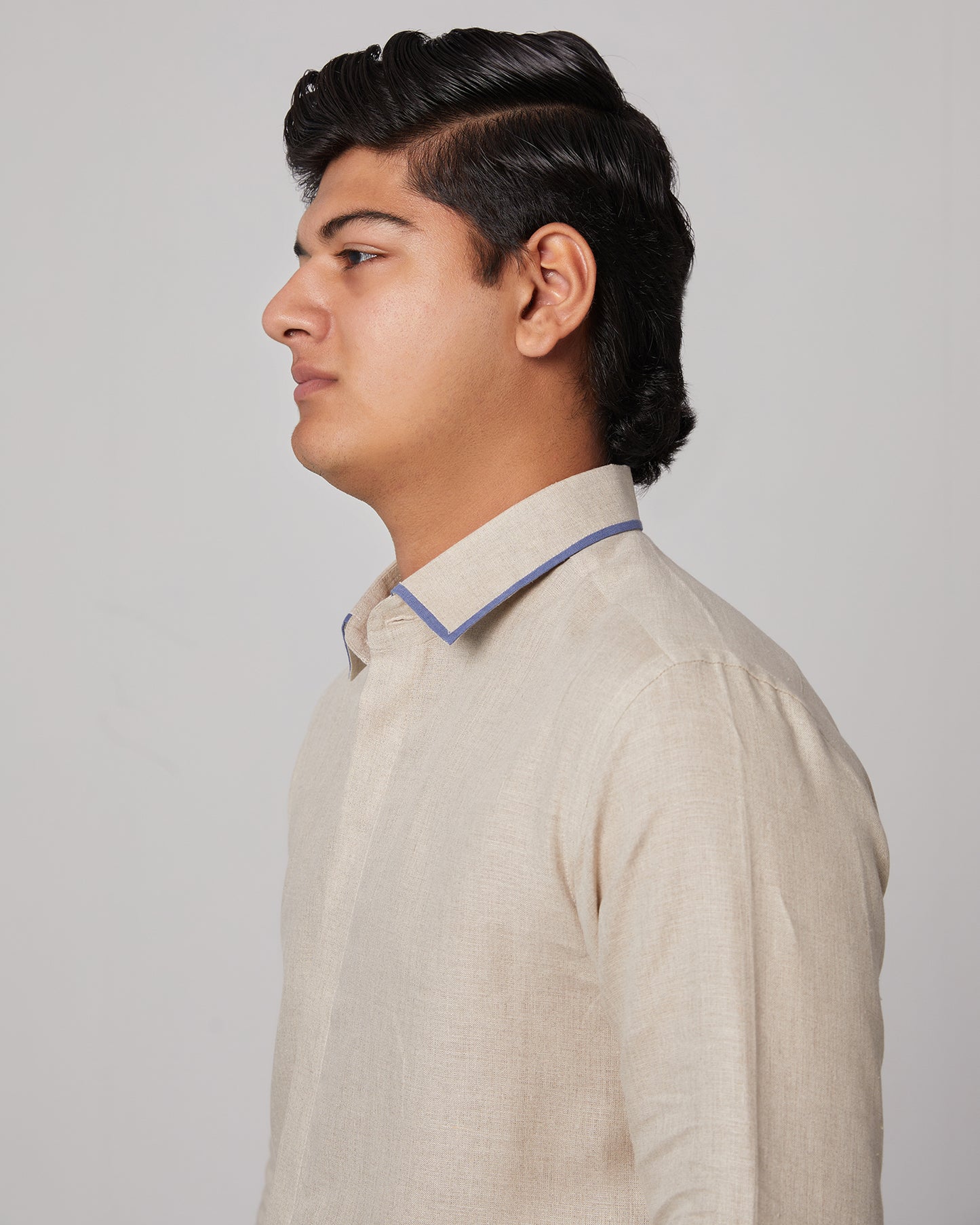 Minimal Contrast Shirt.