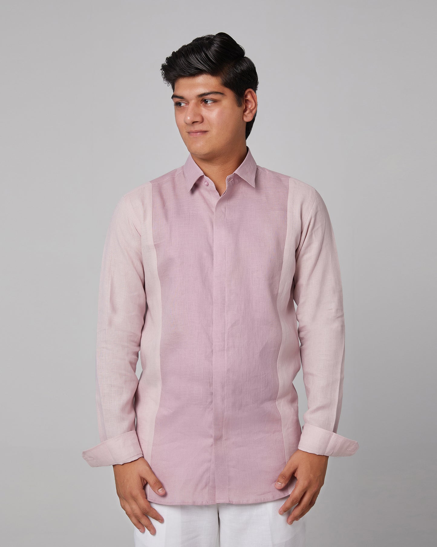Colour Block Shirt.