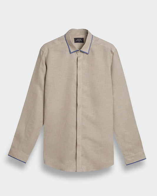 Minimal Contrast Shirt.