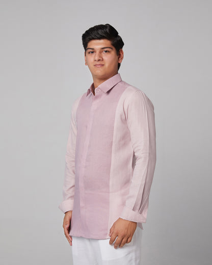 Colour Block Shirt.