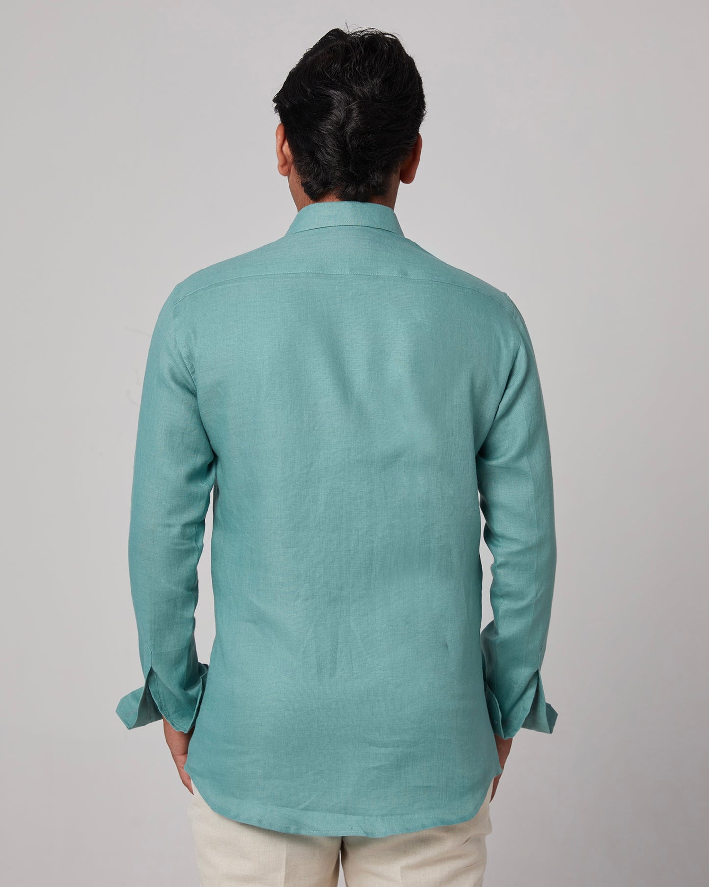Geometric Piping Shirt.