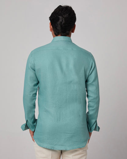 Geometric Piping Shirt.