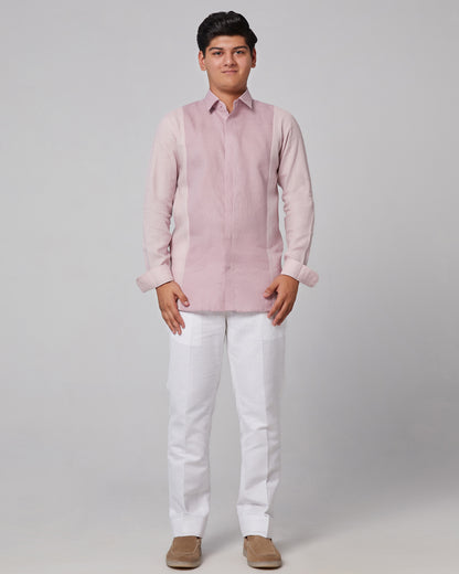 Colour Block Shirt.