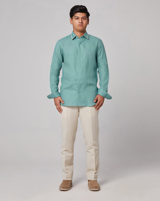Elbow Patch Shirt.