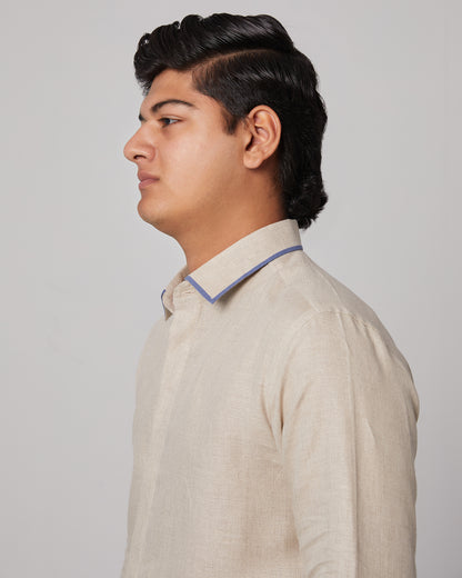 Minimal Contrast Shirt.