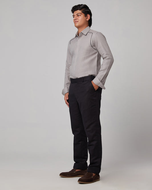 Yoke Piping Shirt.