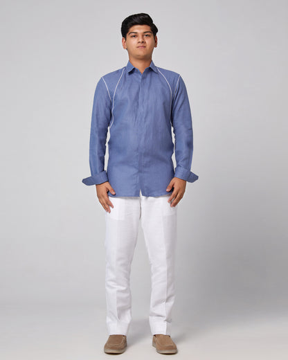 Stand-out Piping Shirt